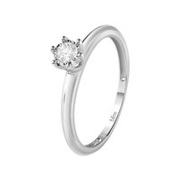 Anello Bliss Donna Lumina in Oro bianco Diamante 0.08 Ct 20084186 - 20084186